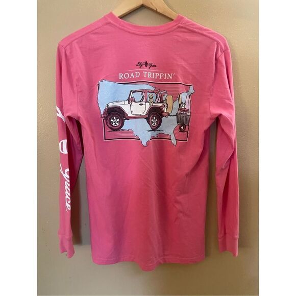 New Lily Grace Long Sleeve 100% Cotton Shirt Size Small - Picture 1 of 5